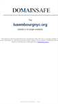 Mobile Screenshot of luxembourgnyc.org